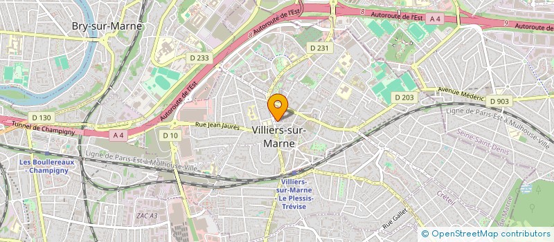 localisation de l'entreprise MADAME SABRINA DIMANCHE  VILLIERS-SUR-MARNE