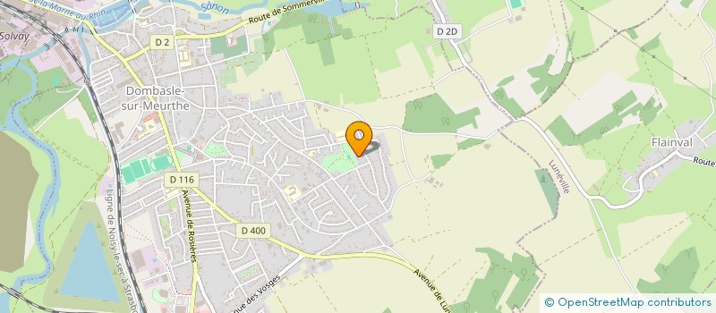 localisation de l'entreprise MADAME SABRINA DIOT  DOMBASLE-SUR-MEURTHE