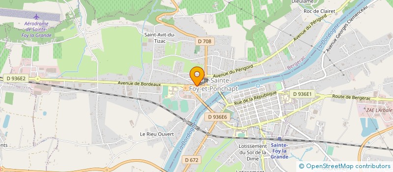 localisation de l'entreprise MADAME SABRINA DJABALLAH à BERGERAC