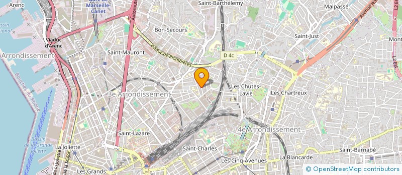 localisation de l'entreprise MADAME SABRINA DORE à MARSEILLE