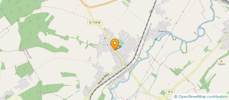 localisation de l'entreprise MADAME SABRINA DORIGNY  FREISTROFF