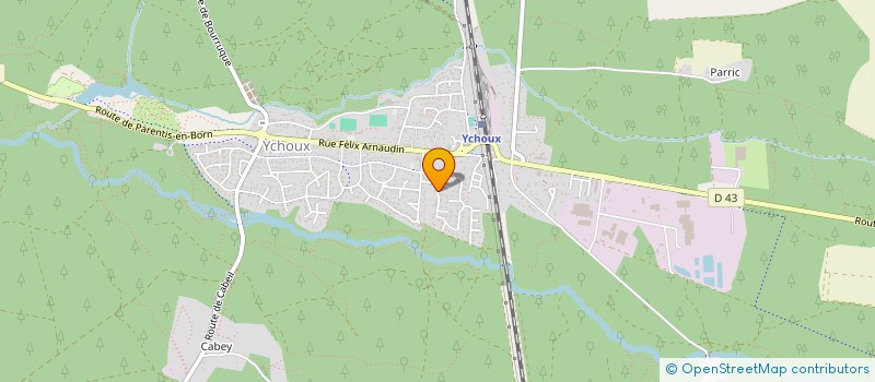 localisation de l'entreprise MADAME SABRINA DORMONT  YCHOUX