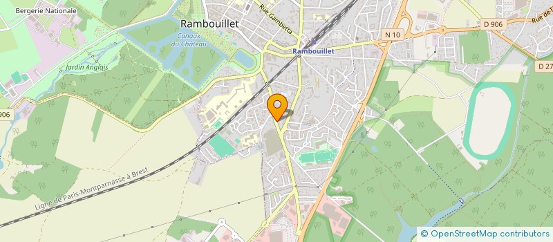 localisation de l'entreprise MADAME SABRINA DOURLEN à RAMBOUILLET