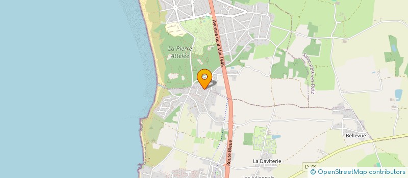 localisation de l'entreprise MADAME SABRINA DOUSSET à SAINT-MICHEL-CHEF-CHEF