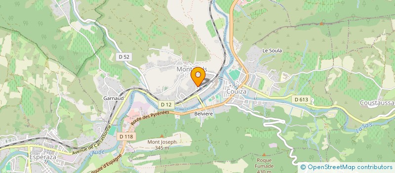 localisation de l'entreprise MADAME SABRINA DOUTRELEAU  MONTAZELS