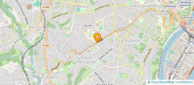 localisation de l'entreprise MADAME SABRINA DOYON  SAINTE-FOY-LES-LYON