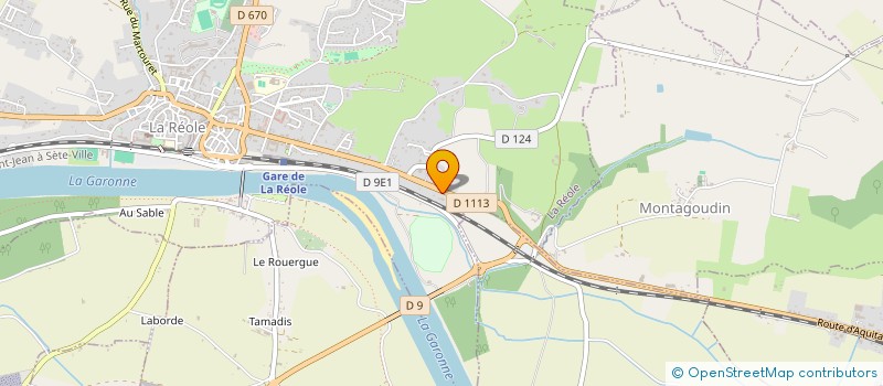 localisation de l'entreprise MADAME SABRINA DREUX  LA REOLE