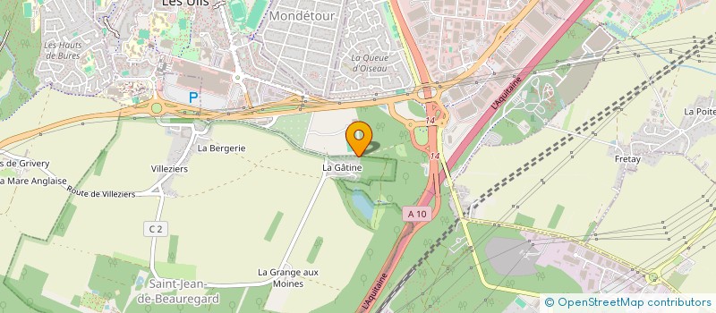 localisation de l'entreprise MADAME SABRINA DRIDECHE  SAINT-JEAN-DE-BEAUREGARD