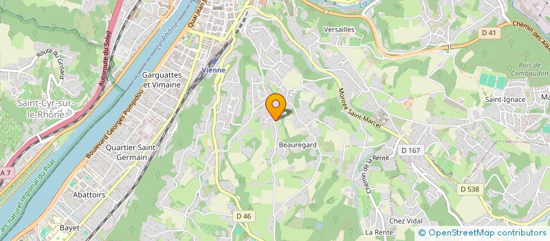 localisation de l'entreprise MADAME SABRINA DROUOT à VIENNE