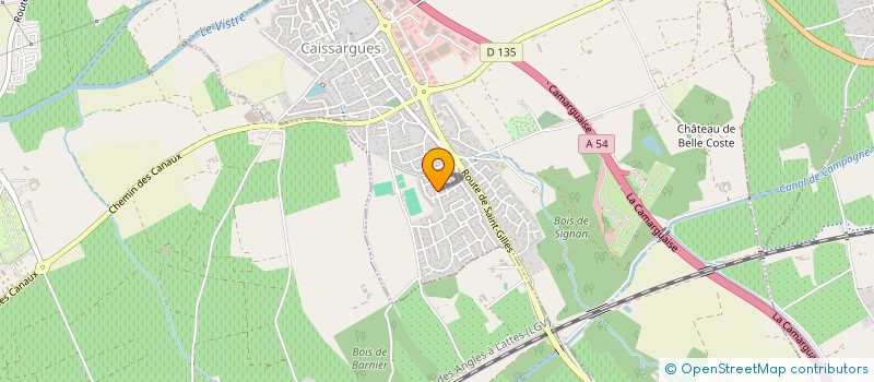 localisation de l'entreprise MADAME SABRINA DROUVIN  CAISSARGUES