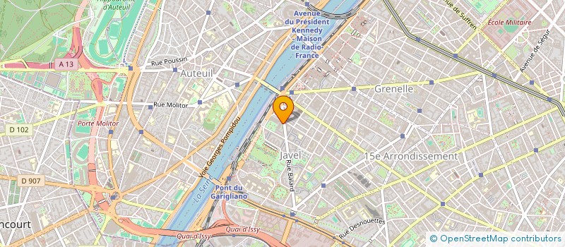 localisation de l'entreprise MADAME SABRINA DUARTE  PARIS