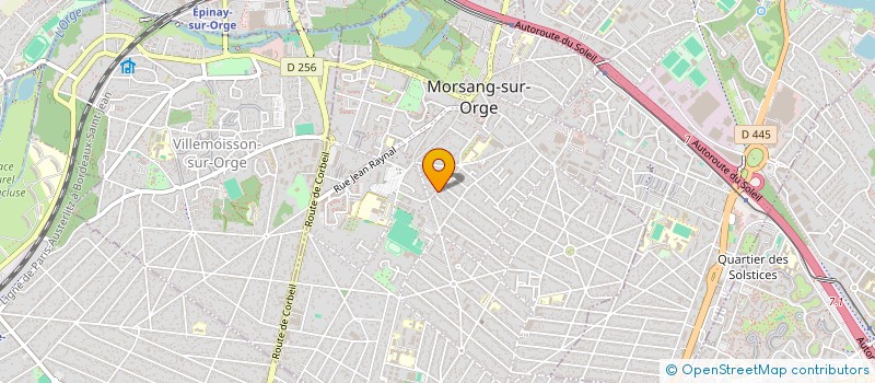 localisation de l'entreprise MADAME SABRINA DUFLOT à MORSANG-SUR-ORGE