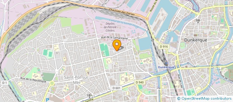 localisation de l'entreprise MADAME SABRINA DUHAMEL à DUNKERQUE