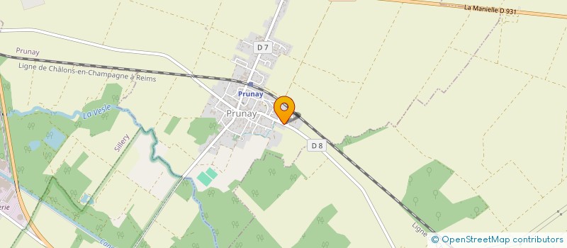 localisation de l'entreprise MADAME SABRINA DUMET  PRUNAY