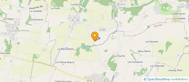 localisation de l'entreprise MADAME SABRINA DUVAL  LES IFFS