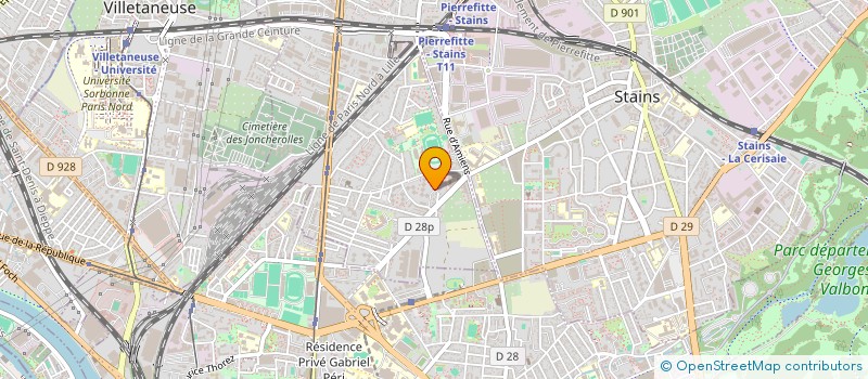 localisation de l'entreprise MADAME SABRINA EL FAHIM à PIERREFITTE-SUR-SEINE