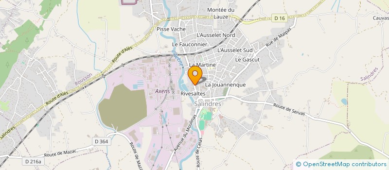 localisation de l'entreprise MADAME SABRINA EL MECHDOUCH à SALINDRES