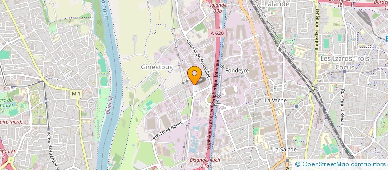 localisation de l'entreprise MADAME SABRINA EZZINE à TOULOUSE