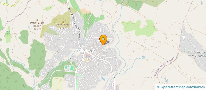 localisation de l'entreprise MADAME SABRINA FABRIS à ROQUEBRUNE-SUR-ARGENS