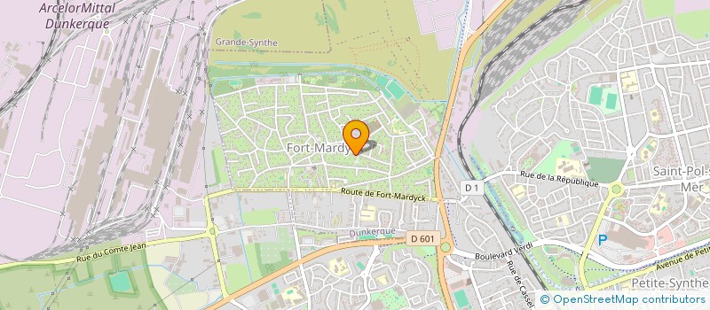 localisation de l'entreprise MADAME SABRINA FARJAOUI à DUNKERQUE