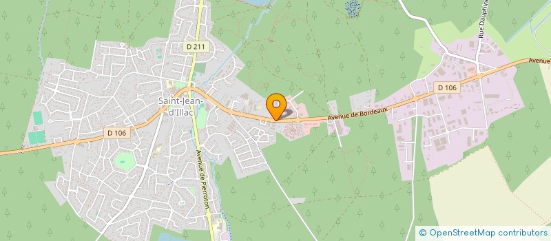 localisation de l'entreprise MADAME SABRINA FERET  SAINT-JEAN-D'ILLAC