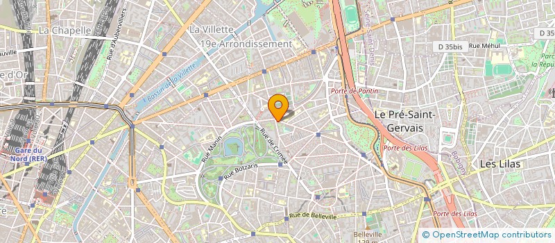 localisation de l'entreprise MADAME SABRINA FERGUENE  PARIS