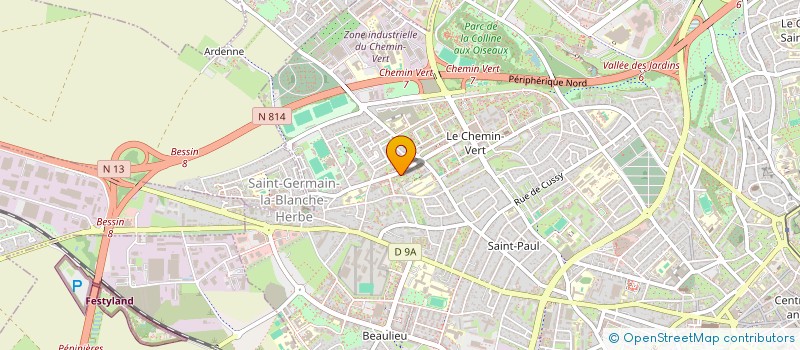 localisation de l'entreprise MADAME SABRINA FEUGERET  CAEN
