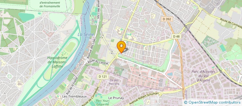 localisation de l'entreprise MADAME SABRINA FIROUD à CORMEILLES-EN-PARISIS