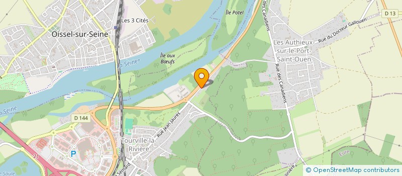 localisation de l'entreprise MADAME SABRINA FONTAINE  TOURVILLE-LA-RIVIERE