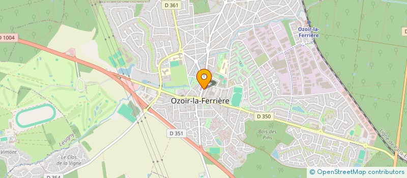 localisation de l'entreprise MADAME SABRINA FONTELO  OZOIR-LA-FERRIERE