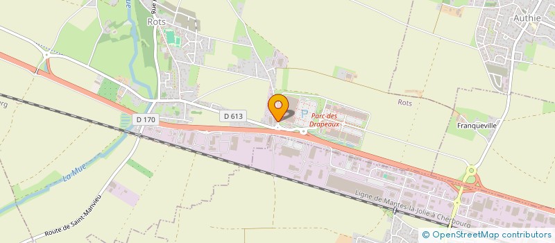 localisation de l'entreprise MADAME SABRINA FOSSEY  ROTS