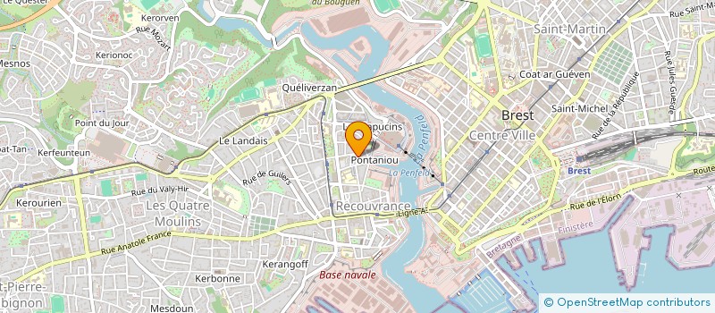 localisation de l'entreprise MADAME SABRINA FOUERE à BREST