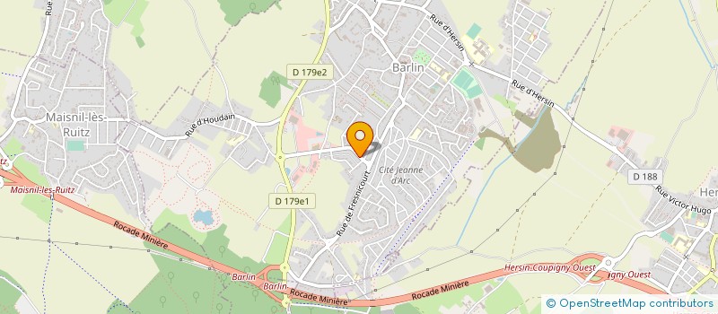 localisation de l'entreprise MADAME SABRINA FOULON  BARLIN
