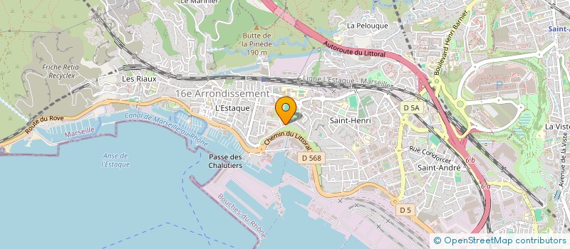 localisation de l'entreprise MADAME SABRINA FOURCADE  MARSEILLE