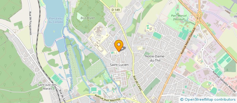 localisation de l'entreprise MADAME SABRINA FOVIAUX  BEAUVAIS