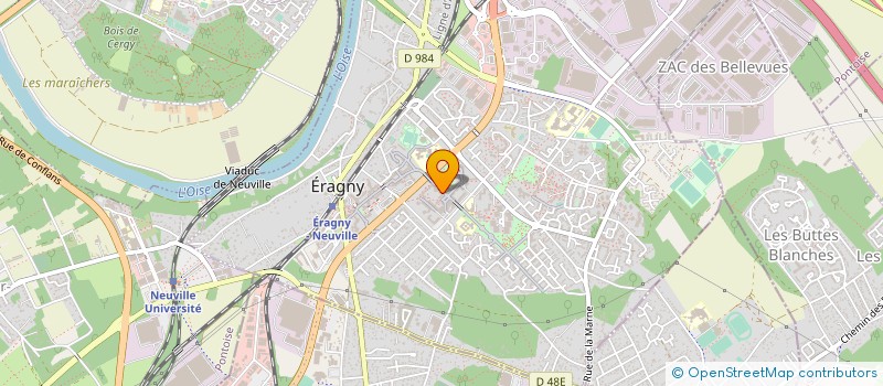 localisation de l'entreprise MADAME SABRINA FRANCOIS  ERAGNY