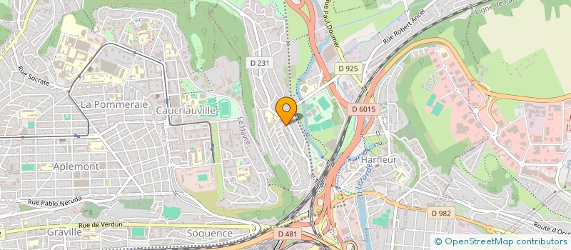 localisation de l'entreprise MADAME SABRINA FROGER  HARFLEUR