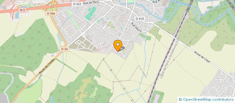 localisation de l'entreprise MADAME SABRINA GADEMER  CLAYE-SOUILLY