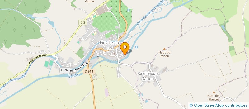 localisation de l'entreprise MADAME SABRINA GAETTER à EINVILLE-AU-JARD