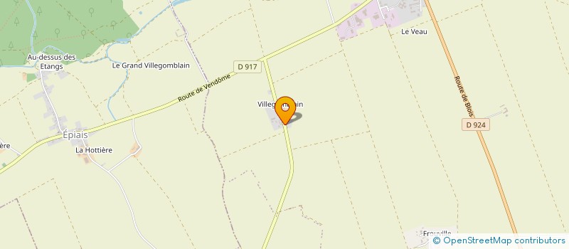 localisation de l'entreprise MADAME SABRINA GAILLARD  OUCQUES LA NOUVELLE