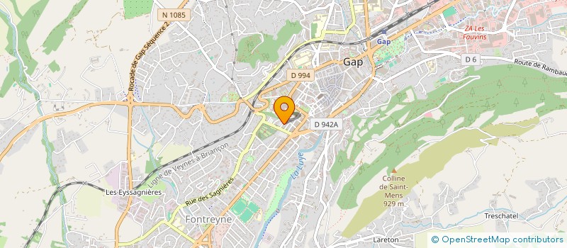 localisation de l'entreprise MADAME SABRINA GALLET-GOTTARDO  GAP