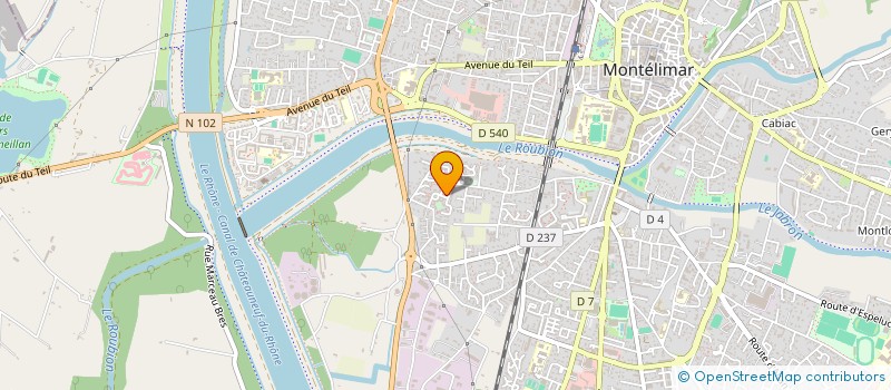 localisation de l'entreprise MADAME SABRINA GALLINICA  MONTELIMAR