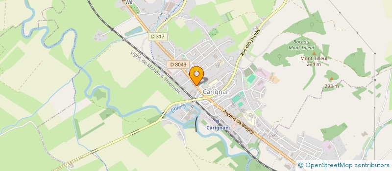 localisation de l'entreprise MADAME SABRINA GALOY  CARIGNAN