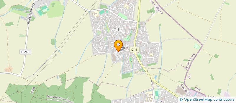 localisation de l'entreprise MADAME SABRINA GARCIA  OTHIS