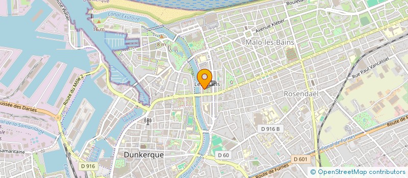 localisation de l'entreprise MADAME SABRINA GELLES à DUNKERQUE