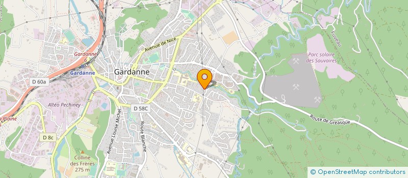 localisation de l'entreprise MADAME SABRINA GENTY à GARDANNE