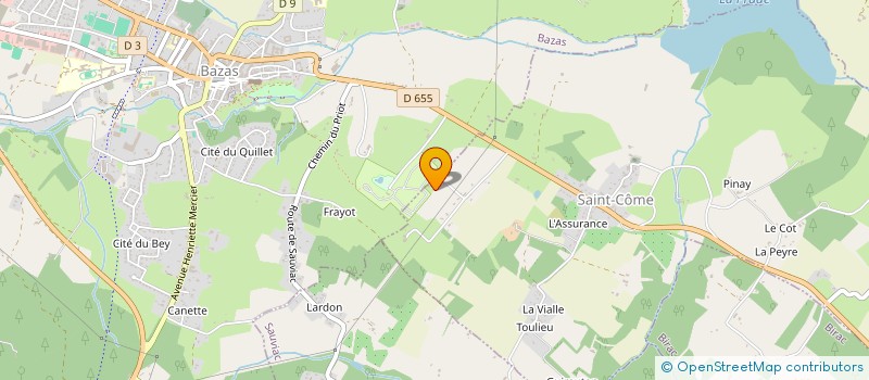 localisation de l'entreprise MADAME SABRINA GEORGET  SAINT-COME