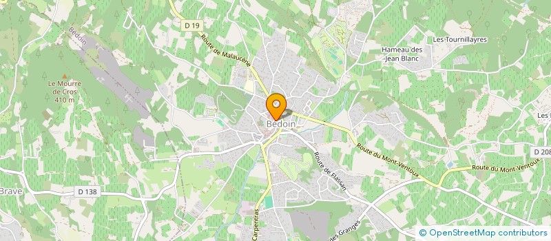 localisation de l'entreprise MADAME SABRINA GERARD  BEDOIN