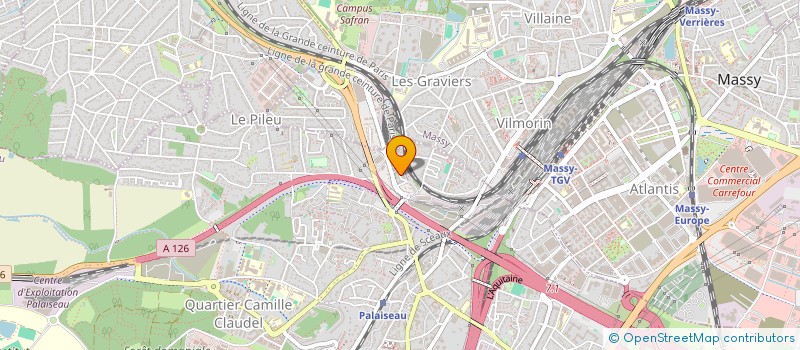 localisation de l'entreprise MADAME SABRINA GHENNAI à PALAISEAU