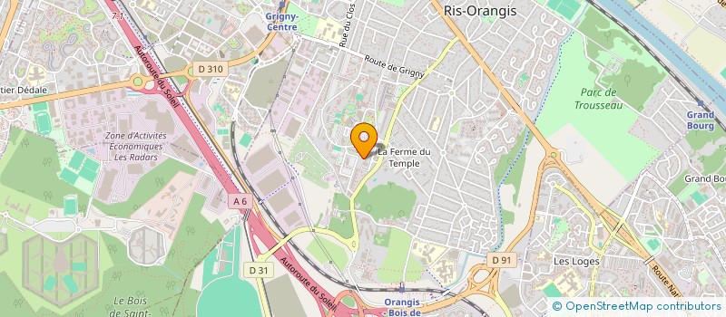 localisation de l'entreprise MADAME SABRINA GHEZZOU à RIS-ORANGIS
